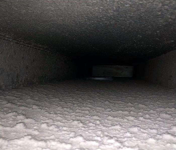 dust and dirt in air duct